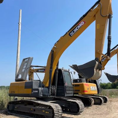 chất lượng  1950 rpm Used XCMG Excavator XCMG215 Old Earth Moving Equipment 21450 Kg nhà máy sản xuất