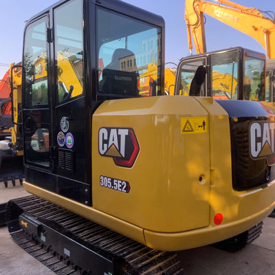 Xây dựng màu vàng Cat305 Máy đào tay thứ hai Máy đào Caterpillar 5400kg