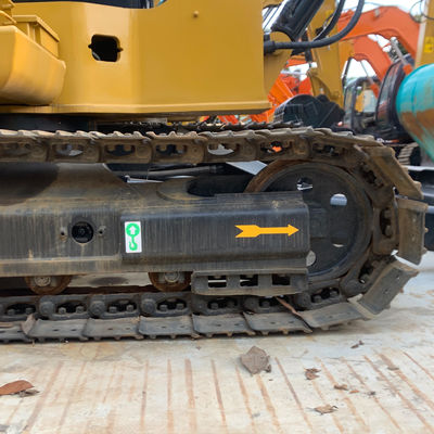 Công trình xây dựng đường phố sử dụng máy đào CAT306E Máy đào CAT cũ 5795kg