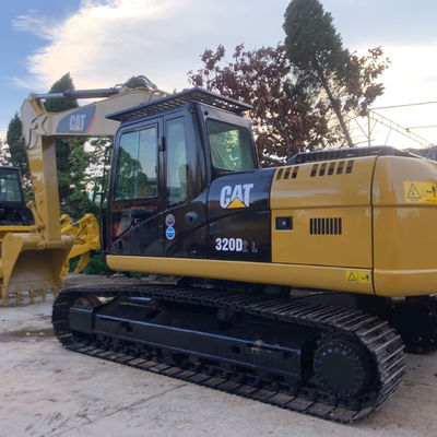 Máy khai quật crawler CAT tay thứ hai Máy đào thủy lực CAT320D2L Thiết bị xây dựng