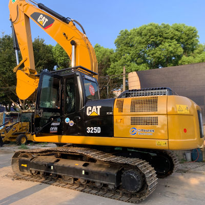 Nông nghiệp sử dụng CAT Excavator tay thứ hai Backhoe Excavator CAT325D Màu vàng