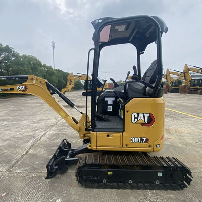 16.1kW Sử dụng CAT Excavator Mini Diggers Cat301.7 tay hai Hoạt động trơn tru