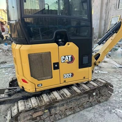 Chế độ xử lý vật liệu Máy đào mini cũ Máy đào đất Cat302 Máy di chuyển đất