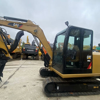 Máy xây dựng cũ sử dụng Digger Cat306E2 34.7kw Cho xây dựng đường bộ