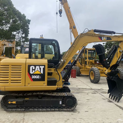 Máy xây dựng cũ sử dụng Digger Cat306E2 34.7kw Cho xây dựng đường bộ