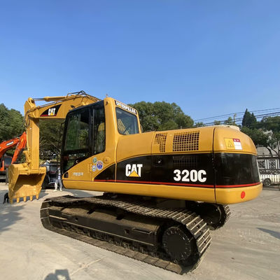 10T CAT320C Máy xây dựng sử dụng Máy cày bướm tay thứ hai máy đào sâu 110kw