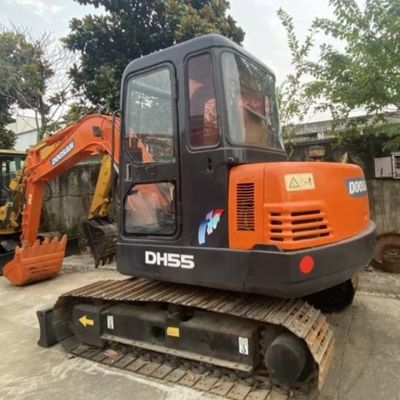 Đất nông nghiệp sử dụng Mini Excavator DOOSAN 55 Crawler Excavator Thiết bị xây dựng