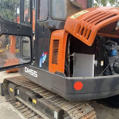 Đất nông nghiệp sử dụng Mini Excavator DOOSAN 55 Crawler Excavator Thiết bị xây dựng