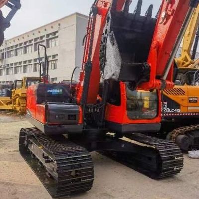 Sử dụng Doosan DH140 12 Tons Crawler Excavator Old Earth Moving Machinery