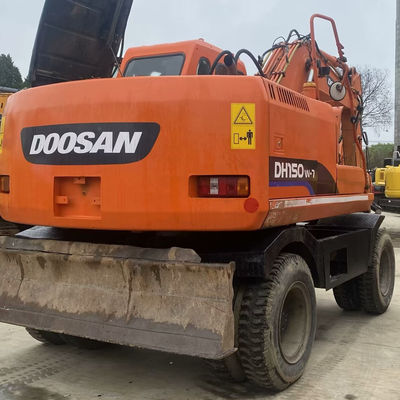 Máy đào cũ nguyên bản thiết bị đào DOOSAN 150W-7 39.7kW