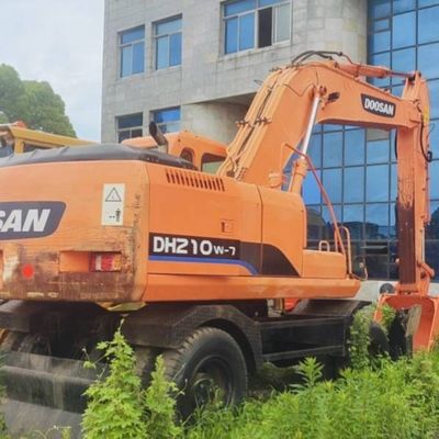 Doosan 210w Thiết bị xây dựng sử dụng Máy đào thủy lực 19800 Kg