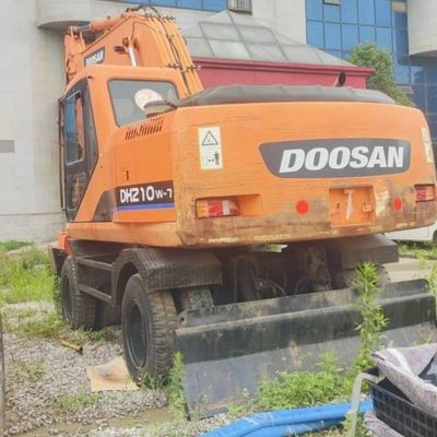 Doosan 210w Thiết bị xây dựng sử dụng Máy đào thủy lực 19800 Kg