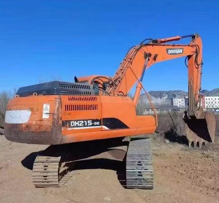 Máy đào cũ Doosan DH215W Máy xây dựng 48KW Tiết kiệm nhiên liệu