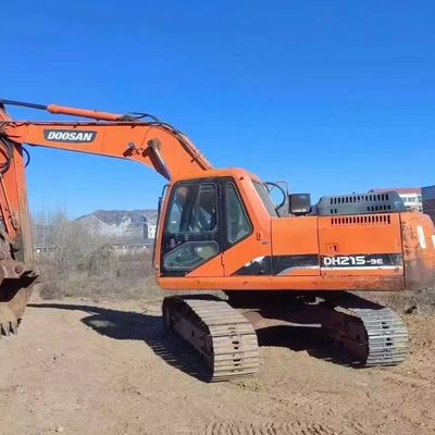 Máy đào cũ Doosan DH215W Máy xây dựng 48KW Tiết kiệm nhiên liệu