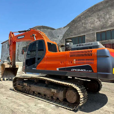 Máy đào thủy lực sử dụng máy đào Doosan DX340 Thiết bị đào đất tay hai