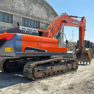 Máy đào thủy lực sử dụng máy đào Doosan DX340 Thiết bị đào đất tay hai