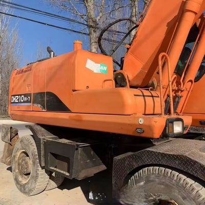 Doosan 210w-7 sử dụng bánh Excavator Digger 115kW cho ngành công nghiệp khai thác mỏ
