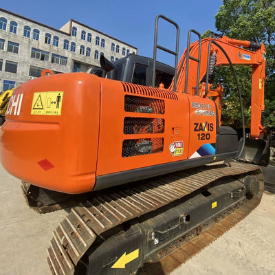 Hitachi ZX120 sử dụng máy đào loại Crawler Máy đào tay thứ hai 12 tấn