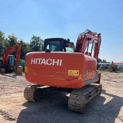 Hitachi Zx130 Cỗ máy đào cũ 69kw Thiết bị xây dựng Cỗ máy đào bò