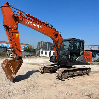 Hitachi Zx130 Cỗ máy đào cũ 69kw Thiết bị xây dựng Cỗ máy đào bò