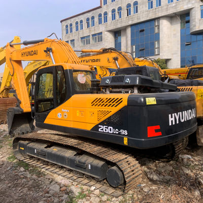 Hyundai hiện đại 260lc-9s sử dụng Excavator Digger nhiên liệu hiệu quả Heavy Duty Excavation