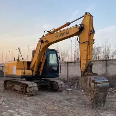 Hyundai R110-7 Cỗ máy đào crawler sử dụng Máy đào tay thứ hai 11200kg 0,30-0,59m3 Xô