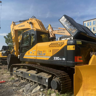Thiết bị di chuyển đất sử dụng Hyundai 330 Crawlerl Excavator 32,84 tấn cũ