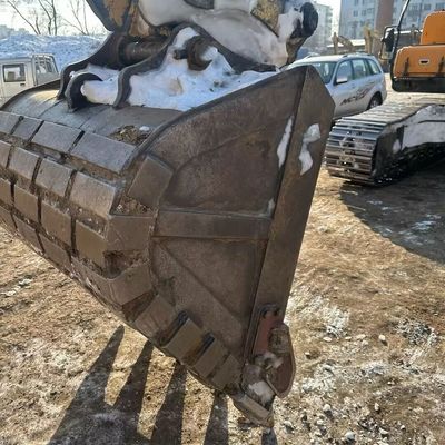 Màu vàng Hyundai 305 Digger Excavator sử dụng 198kw 1900rpm Máy xây dựng tay hai