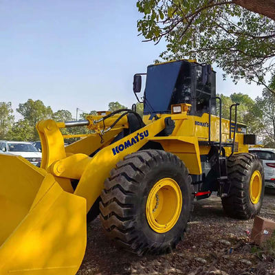 Công suất nặng 146kW Komatsu WA380 Loader bánh xe cũ 5 tấn tải cho nông nghiệp