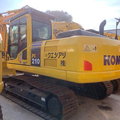 Komatsu Pc210 Thiết bị xây dựng sử dụng Máy đào cũ 20630kg