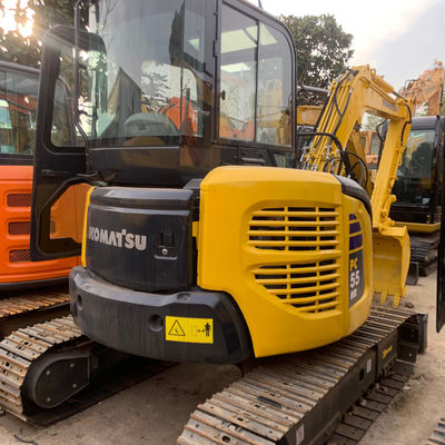 Máy đào thủy lực sử dụng Komatsu Pc55 5160kg cho đào nền tảng