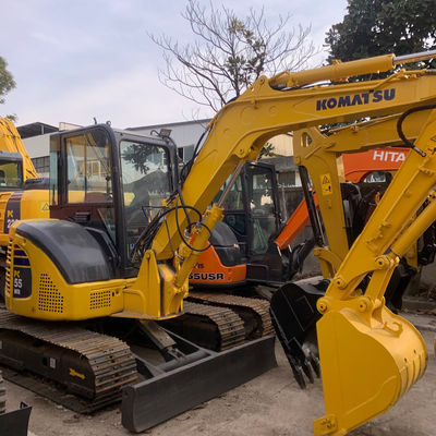Máy đào thủy lực sử dụng Komatsu Pc55 5160kg cho đào nền tảng