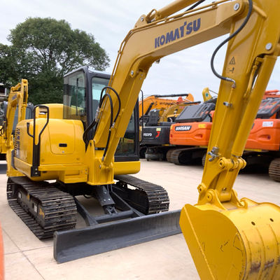 Crawler sử dụng Komatsu Excavator Pc56 2nd Hand Diggers hiệu quả hoạt động cao