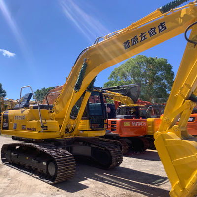 Máy đào Komatsu PC200 cũ Máy máy xây dựng tay thứ hai Nước làm mát