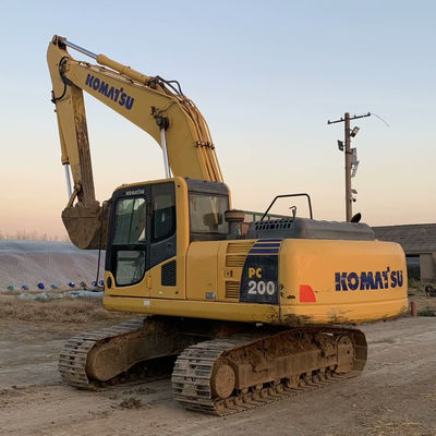 Komatsu PC200-8MO Digger sử dụng 40 tấn Komatsu Mining Excavator 103kw 2000rpm