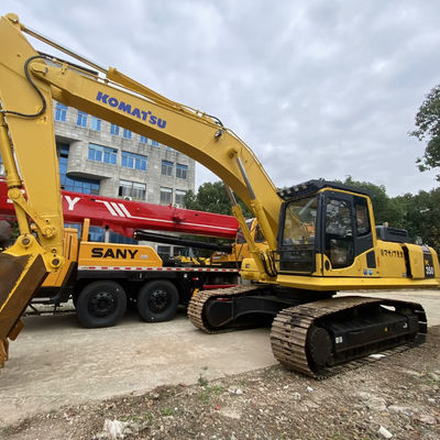 Màu vàng Komatsu PC350 Máy đào Komatsu sử dụng 32300kg Cho khai thác mỏ xây dựng