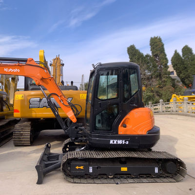 Máy đào xây dựng sử dụng nhỏ KUBOTA KX161 Máy đào lướt thủy lực tay thứ hai