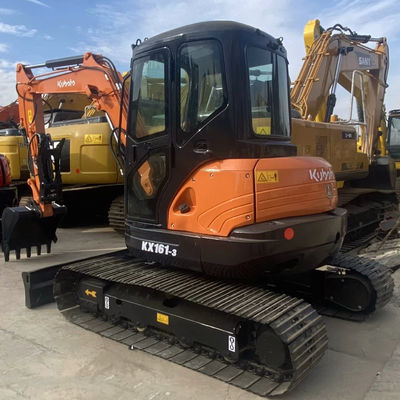 Máy đào xây dựng mini Kubota 161-3 5675kg cho kỹ thuật xây dựng