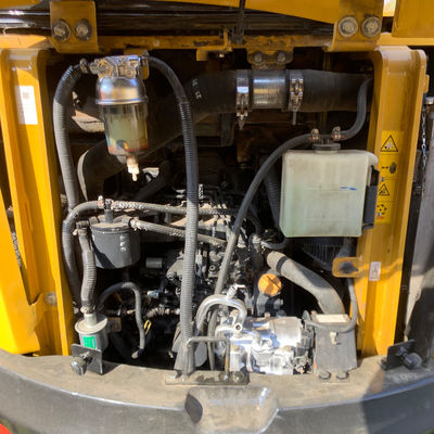Đất di chuyển được sử dụng SANY 35U Excavator Digger nước làm mát Màu vàng