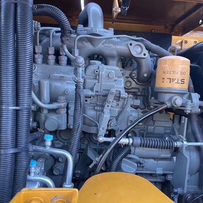 Màu vàng Máy khai quật mini SANY 95c Máy khai quật tay hai 9180kg