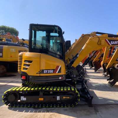 Máy đào thủy lực sử dụng Sany 35U Máy di chuyển đất 3780 kg