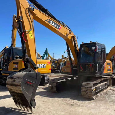Sử dụng SANY SY135 Excavator sức mạnh cao cũ thủy lực Crawler Excavator