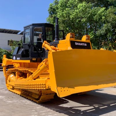 SHANTUI SD22 sử dụng thủy lực Crawler Bulldozer 23400kg Cho xây dựng