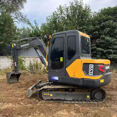 2000rpm 36.5kw VOLVO EC55D Excavator cũ