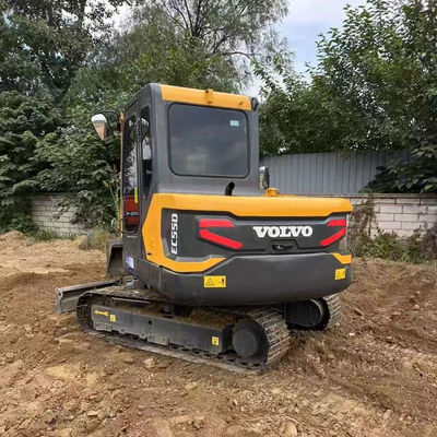 2000rpm 36.5kw VOLVO EC55D Excavator cũ