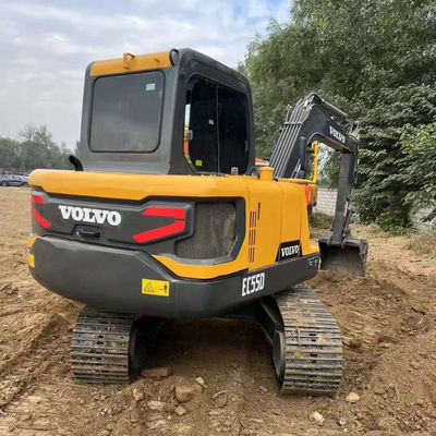 2000rpm 36.5kw VOLVO EC55D Excavator cũ