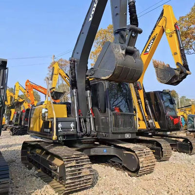 VOLVO EC140 sử dụng máy đào thủy lực 77KW Volvo cũ Crawler Excavator hiệu quả cao