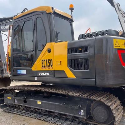 Được bảo trì tốt Xe đào thủy lực Volvo 150D Cỗ máy xây dựng cũ