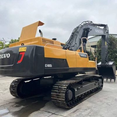 Xây dựng 89HP Xe đào cũ Xe đào Volvo 480 Máy đào đất tay thứ hai