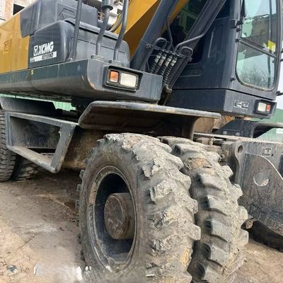 Công suất nặng 93kW Xe đào bánh xe cũ XCMG150 Xe đào bò